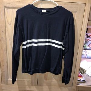 Navy brandy Melville Long Sleeve